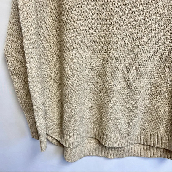 Pink Clover Tan Winter Warm Fall Pullover Crewneck  Knit Sweater Women Size XXL - Picture 4 of 11